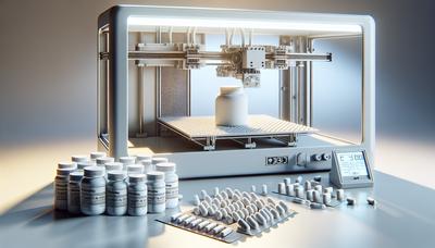 3D-printer creëert gepersonaliseerde medicatiepillen en -flessen.