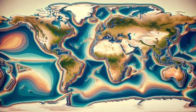 Un mapa que resalta las reclamaciones superpuestas de la plataforma continental.