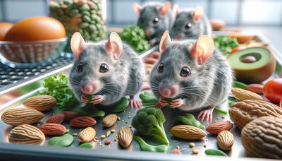 Ratones envejecidos con cerebros sanos en dieta cetogénica.