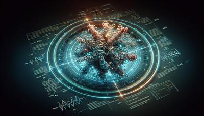 KI analysiert 3D-Proteinstrukturen auf Mutationsstabilität.