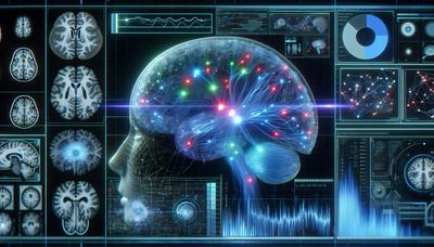 La IA interpreta la actividad cerebral a través de una interfaz digital.