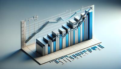 Gráfico de barras mostrando o aumento de 16% nas vendas da Microsoft.