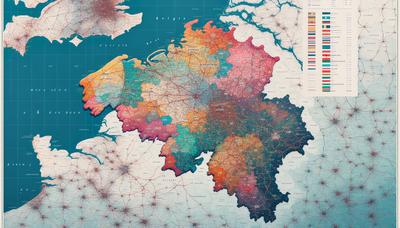 Carte politique belge mettant en évidence les divisions linguistiques et régionales.