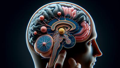 Diagrama cerebral destacando el plexo coroideo y la regeneración neuronal.