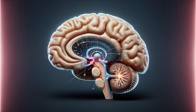 Diagramma del cervello che evidenzia le regioni di percezione del suono.