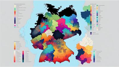 Landtagswahlkarte Brandenburg mit unterschiedlichen regionalen Dynamiken