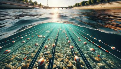 Nettoyer la Seine avec des couloirs de nage et des bouées de sécurité.