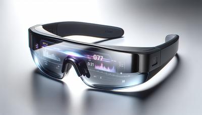 Kompakte AR-Brille mit verbesserter optischer Displaytechnologie