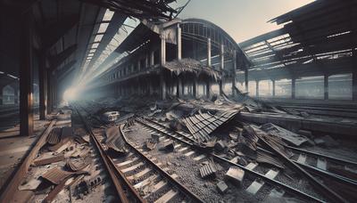 Rasade takrester och tågstations efterdyningar.