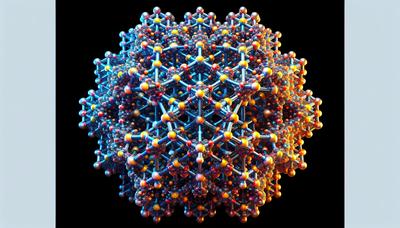 Structure cristalline de l'iodure de nickel avec des champs magnétiques.