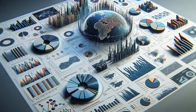 Datagrafieken en diagrammen die de trends in de geestelijke gezondheid belichten