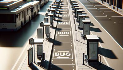 Paradas de ônibus vazias com longas filas de estudantes esperando.