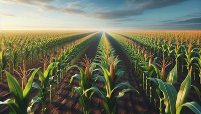 Des agriculteurs dans un champ montrant des cultures résilientes.