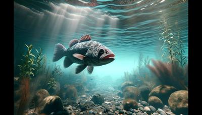 Peces bajo el agua mostrando estrés y patrones de nado alterados.