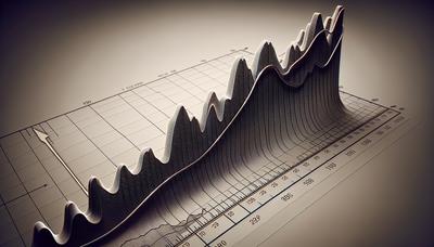 Graphique montrant une baisse du taux d'inflation avec une tendance à la hausse.