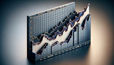 Grafik, die Inflationstrends und Zinssätze der Federal Reserve zeigt