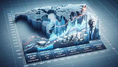 Graphique montrant les politiques économiques de Trump et leurs impacts