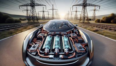 Graphen-verstärkte Batterien treiben Elektroautos und das Stromnetz an.