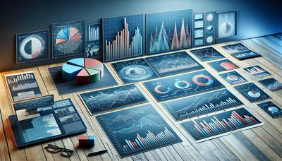 Grafiken und Diagramme, die rückläufige Verbraucherausgaben-Trends zeigen