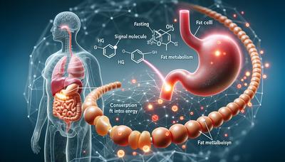 'Molecola segnale intestinale che rallenta il metabolismo dei grassi durante il digiuno'