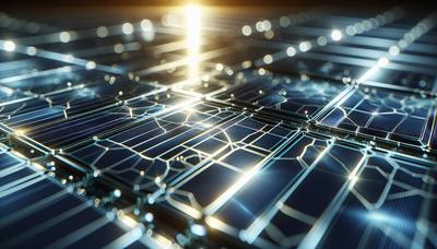 Hoogtechnologische dunnefilm zonnecellen met gloeiende efficiëntie.