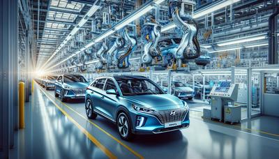 Hyundai IONIQ 5-SUV:er vid ny fabrik i Georgia

