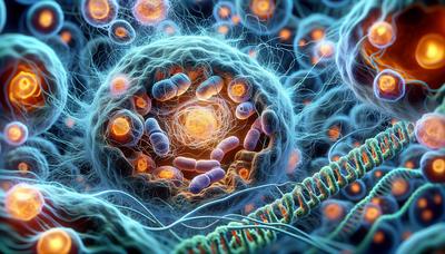 Structures cellulaires complexes formées par des gènes synthétiques.