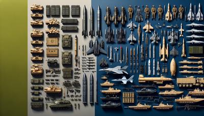 Comparação de equipamentos militares entre Irã e Israel.