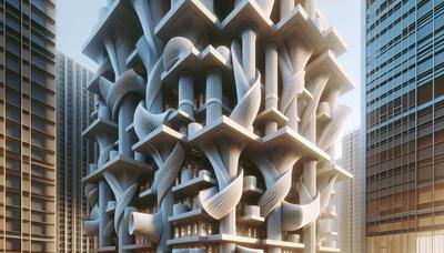 "Tubes inspirés de l'origami améliorant la résistance des structures de bâtiment."