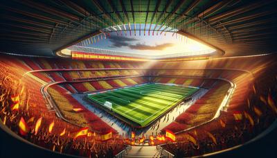 L'Espagne célèbre sa qualification pour la finale de l'Euro 2024 au stade.