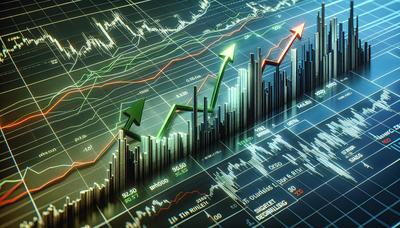 "Gráficos de acciones muestran a Broadcom, Korn Ferry subiendo y Signet, Repligen bajando"