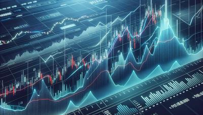 Grafici di borsa che evidenziano piccoli guadagni e nuovi massimi.

